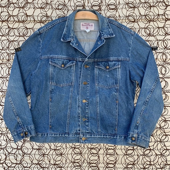 Wrangler Other - Retro Wrangler Rugged Wear Jean jacket